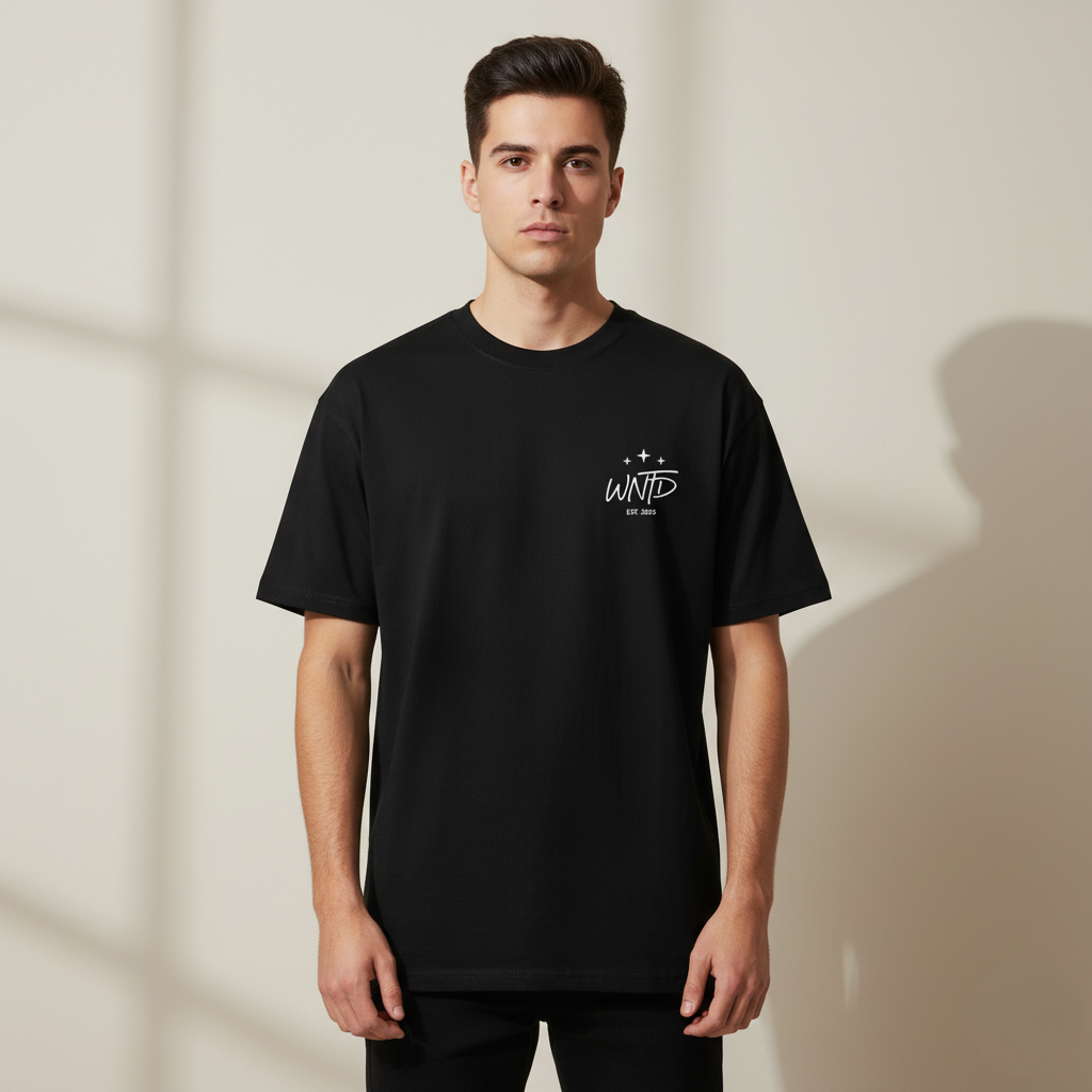 WNTD Heavyweight  T-Shirt | Black